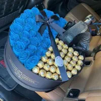 دسته گل روبانی مجموعه ملورا|گل مصنوعی|شیراز, ابیوردی|دیوار