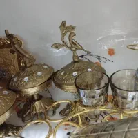 قندان برنجی|ظروف سرو و پذیرایی|محمدیه-قزوین, |دیوار