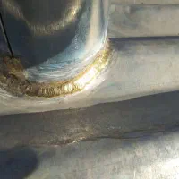 جوشکاری لوله بخاری روی سقف شیروانی