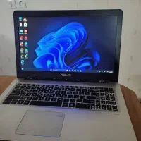 لپتاپ ایسوس مدل N580 رنگ طلایی یخی