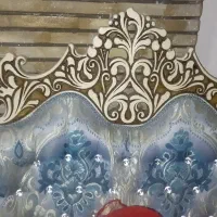 فروش مبلمان هفت نفره بهمراه بوفه|مبلمان خانگی و میز عسلی|تهران, دردشت|دیوار