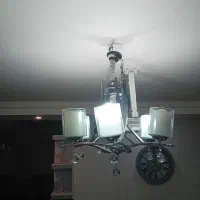 لوستر در حد نونونو|لوستر و چراغ آویز|رشت, سعدی (تختی)|دیوار