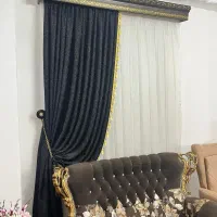 پرده پنجره دست دو|پرده، رانر، رومیزی|رودسر, |دیوار