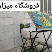 میزتحریر و صندلی کودک/باکسدار و تاشو/ پسرانه|میز تحریر و کامپیوتر|تهران, افسریه جنوبی|دیوار