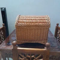 صندوقچه حصیری سبد حصیری