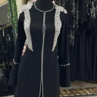 مانتو کتی طرح گل درباری سنگدوزی وجواهردوزی|لباس|مشهد, شهید فرامرز عباسی|دیوار