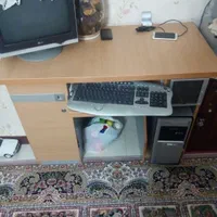 فروش کامپیوتر رومیزی به همراه میز کامپیوتر|رایانه رومیزی|قزوین, |دیوار