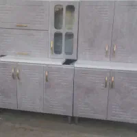 کابینت بدنه فلزی درب ام دی اف ممبران|مصالح و تجهیزات ساختمان|یاسوج, |دیوار