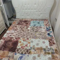 تخت خواب دونفره به همراه تشک مدل صدف