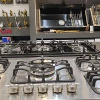 پک کامل (باهم ) گاز رومیزی ، هود لمسی و سینک استیل