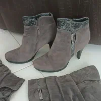 چکمه خارجی ساق دار نو|کیف، کفش، کمربند|همدان, |دیوار