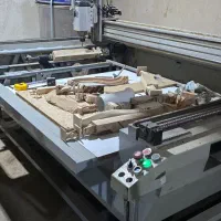 فرز سی ان سی cnc تحت چهار محور سروو موتور|ماشینآلات صنعتی|تهران, ونک|دیوار