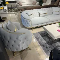 مبل چستر رنگ طوسی