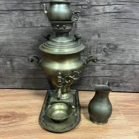 سمار ذغالی انتیک روسی مهر دار