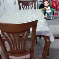 میز نهار خوری شیک|میز و صندلی غذاخوری|قم, زنبیل آباد|دیوار