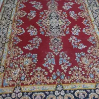 دوعدد قالی دستباف کرمانی