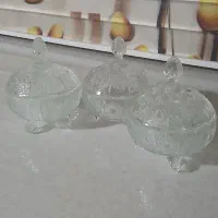 ۳عددقندان خورشیدی سالم سالم وبسیار شیک|ظروف سرو و پذیرایی|پاکدشت, پاکدشت (مامازند)|دیوار