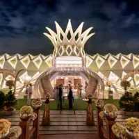 باغ عمارت تالار عروسی تشریفات مجالس لوکس ARES