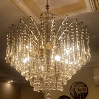 لوستر کریستال|لوستر و چراغ آویز|تهران, صد دستگاه|دیوار