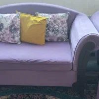ست مبل راحتی هفت نفره با یک عدد جلو مبلی