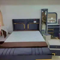 تخت تک نفره دونفره سرویس کامل مدل ارامش|تخت و سرویس خواب|خسروشاه, |دیوار