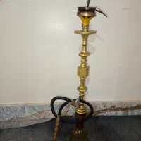 قلیون برنجی  ساز تمیز مرتب ب فروش میرسد