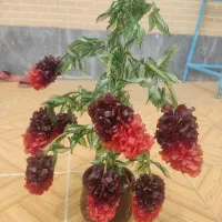 گل کریستال دست ساز