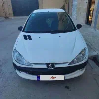پژو ۲۰۶ سفید مدل ۹۸ با سرویس کامل