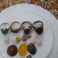انگشتر نقره و نگین زندان بافت