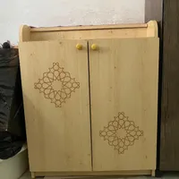 جاکفشی چوبی چرخدار|جاکفشی، کمد، دراور|اردبیل, |دیوار