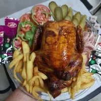 مرغ بریان شکم پر ۸۰۰ تومن