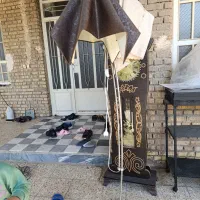 آباژور و ساعت ایستاده|چراغ خواب و آباژور|اندیمشک, |دیوار