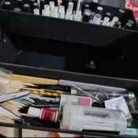 وسایل کاشت ناخن|آرایشی، بهداشتی، درمانی|لامرد, |دیوار