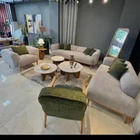 مبلمان راحتی کاپر ۸ نفره - ضمانت کتبی