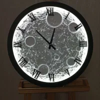 تابلو ماه ساعت|ساعت دیواری و تزئینی|مشهد, رضاشهر|دیوار