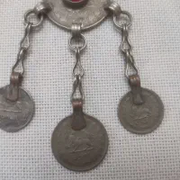 گردنبند گوشواره با سکه های زمان پهلوی اوایل انقلاب|جواهرات|مشهد, کلاهدوز|دیوار