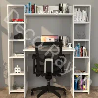میز تحریر/میزمطالعه/کتابخانه دار مدل طنین
