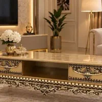 دنیای چوب با شرایط اقساطی به قیمت کارخانه|بوفه، ویترین، کنسول|تبریز, |دیوار
