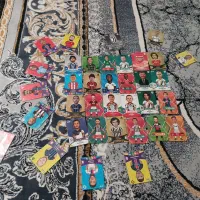 44عدد کارت رنگی kimdiبا طرح های مختلف