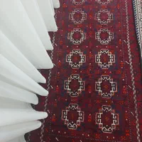 فرش ۱۲ متری قرمز و قالیچه دستی قرمز