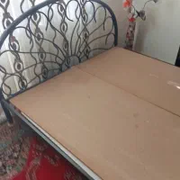 تخت خواب فلزی دونفره|تخت و سرویس خواب|محمدیه-قزوین, |دیوار