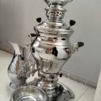 سرویس سماور ۶ لیتری گازی نو و آکبند مناسب جهیزیه