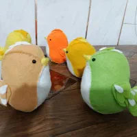 عروسک نمدی گنجشک ومرغ