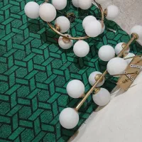 لوستر ملکولی یاحبابی|لوستر و چراغ آویز|اهواز, گلستان|دیوار