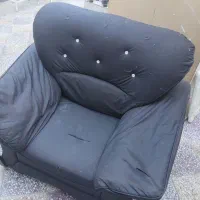 کمد بچه تمام mdf و مبل چرم تک نفره