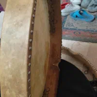 دف دو عدد|سازهای سنتی|اصفهان, قلعه طبره|دیوار