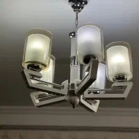 سه عدد لوستر دوتا۵ شاخه یدونه ۳ شاخه