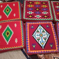 پشتی قشقایی دست بافت
