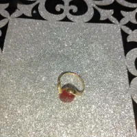 انگشتر طلا،نگین عقیق زیبا