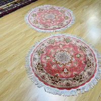 فرش جفت گرد قطر ۱ تبریز|فرش|تهران, سلسبیل جنوبی|دیوار